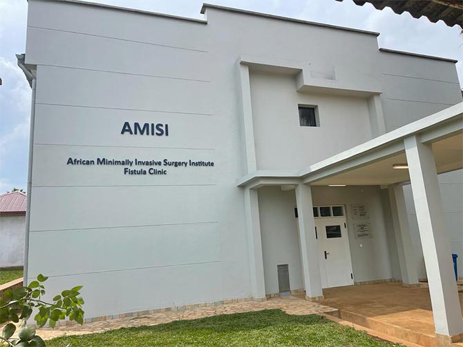 Inauguration de l’African Minimally Invasive Surgery Institute-Fistula Clinic (AMISIF), le 28 septembre 2022